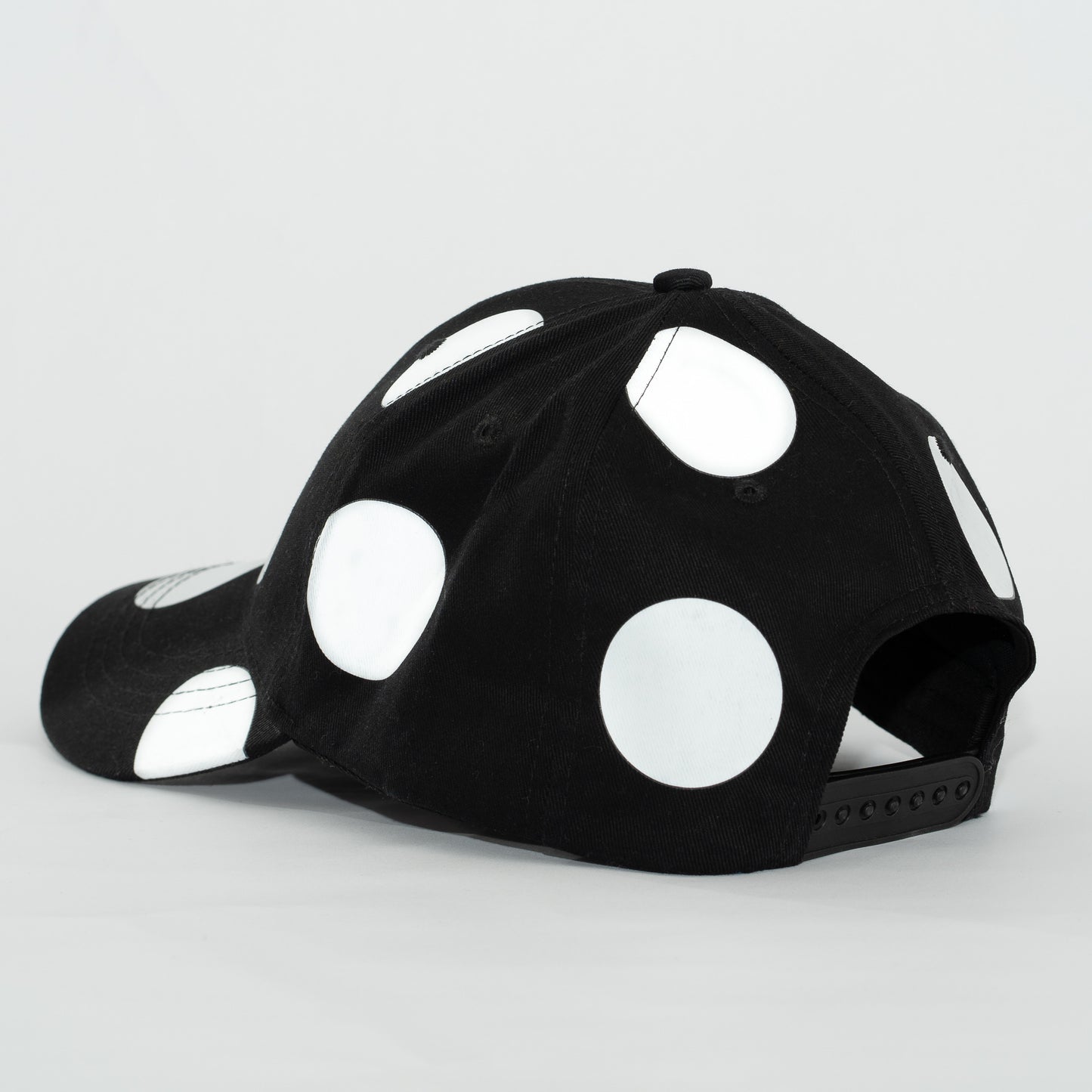 Polkaface-Black